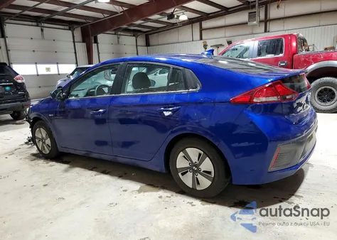 2020 Hyundai Ioniq Blue z USA, uszkodzony, nr VIN KMHC65LC3LU228971